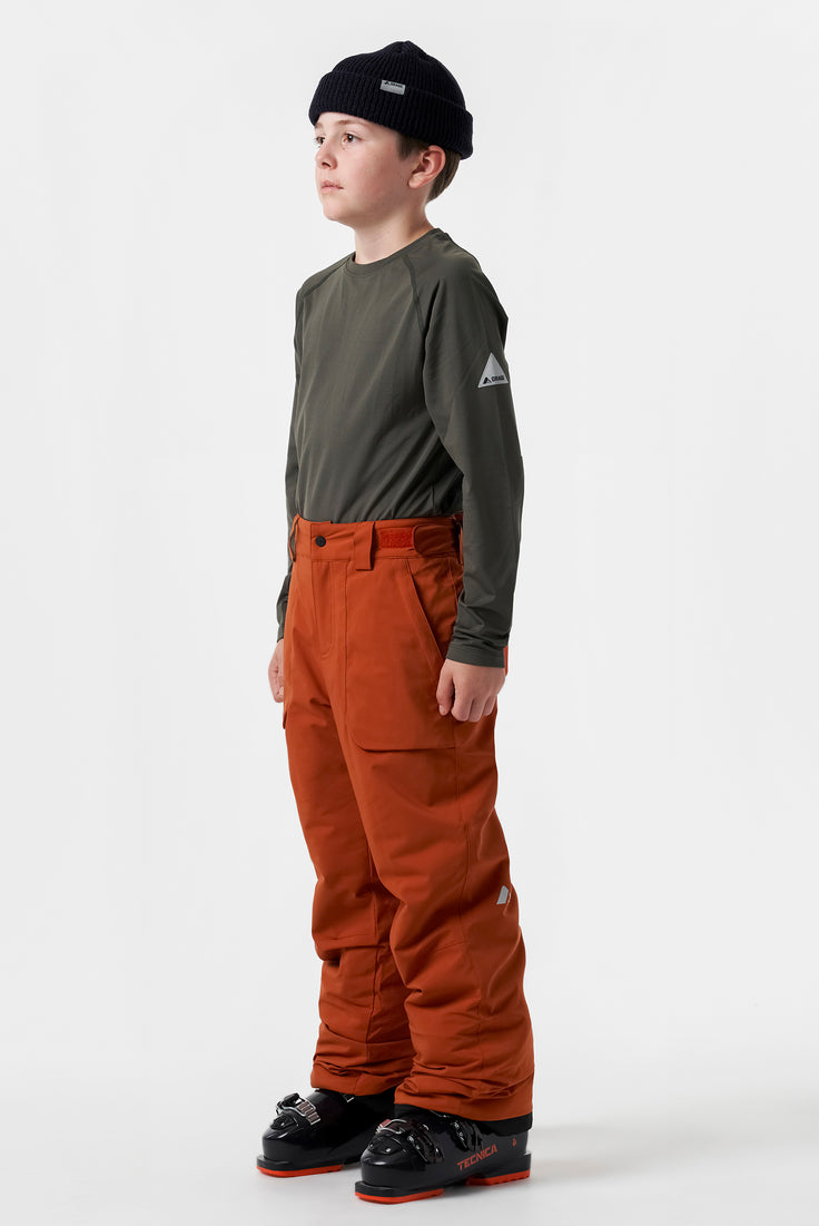 Boy's Stoneham Insulated Pant-Terracotta